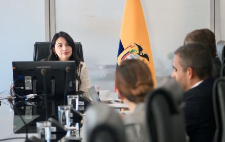 La ministra Sariha Moya