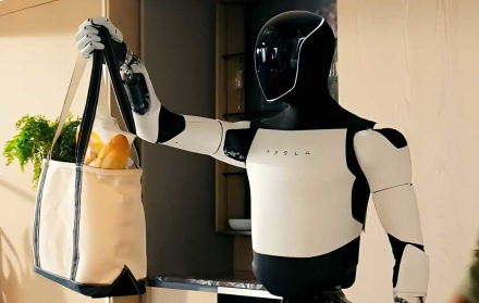 Robot humanoide de Tesla.