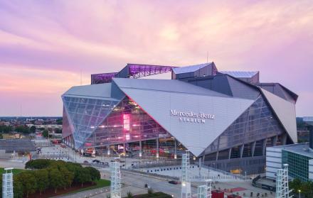 El estadio de Atlanta uno de los del Mundial 2026.