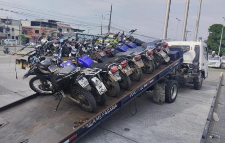 motos retenidas en Quito