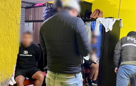 Fiscalía lideró un operativo simultáneo en las provincias de Pichincha e Imbabura.