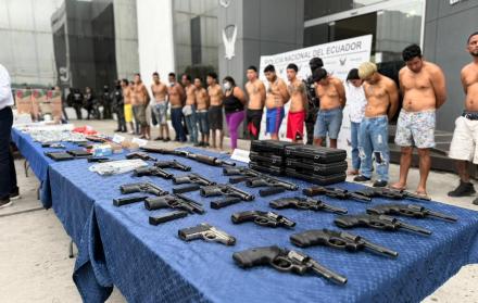 La Policía ejecutó el operativo Apolo 4 en los distritos Sur, Esteros, Durán, 9 de Octubre y Portete