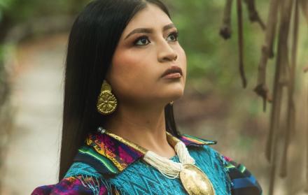 Ñusta Picuasi para el lente de EXPRESIONES