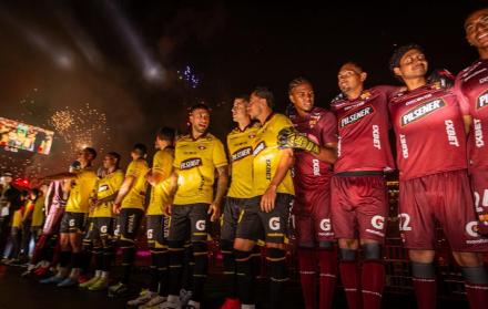 La plantilla de Barcelona SC 2026 fue presentada en la Noche Amarilla.