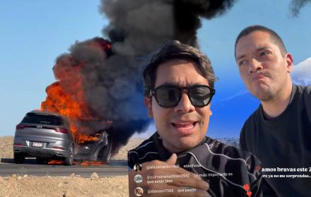 Los influencer mexicanos Pepe y Teo dieron a conocer el accidente en sus redes sociales.