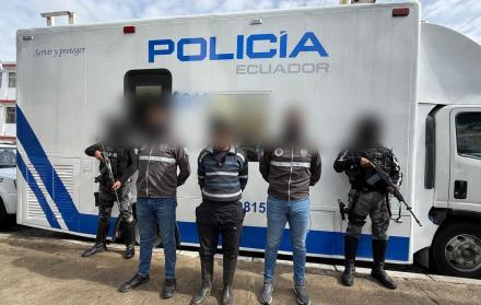 La Policía de Ecuador capturó en Cayambe, en la provincia de Pichincha, a un hombre acusado del delito de violación.
