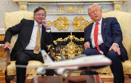 GUSTAVO PETRO Y DONALD TRUMP