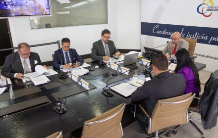 Pleno del Consejo de la Judicatura