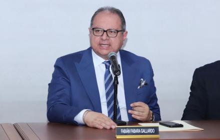 Fabian Fabara, vocal del Consejo de la Judicatura