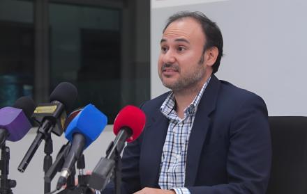 Luis Darío Villacrés director ANT