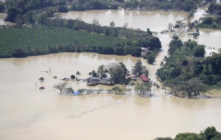 inundaciones en zona rural del sur del departamento de Córdoba (Colombia)