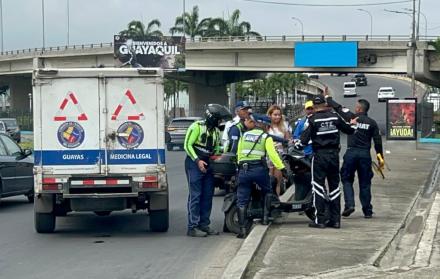 hombre atropellado en puente de la Unidad Nacional