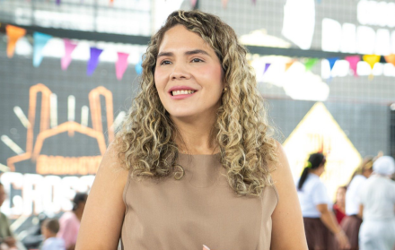 La viceprefecta de la provincia de Los Ríos, Mayra Díaz.