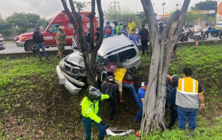 vía a la costa: siniestro vial en Puerto Azul