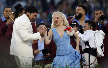 Bad Bunny y lady Gaga
