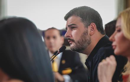 Aquiles Álvarez, alcalde de Guayaquil, fue detenido por la Fiscalía en el marco del Caso Goleada.