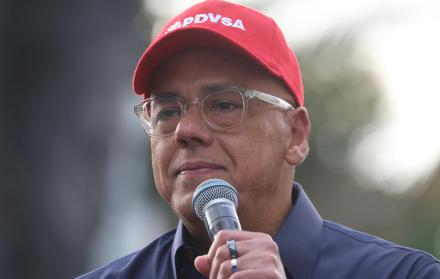 El presidente de la Asamblea Nacional de Venezuela, Jorge Rodríguez