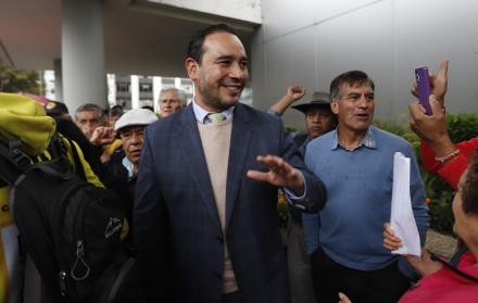 Juan Andrés González es el actual jefe de la bancada de Revolución Ciudadana en la Asamblea Nacional.