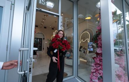 Rosas ecuatorianas en EE.UU.