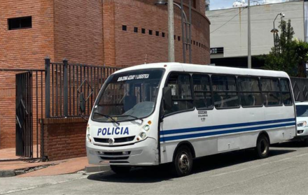 Exteriores del Complejo Judicial.