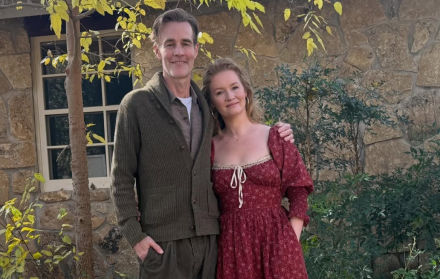 James Van Der Beek, fallecido el 11 de febrero 2026, junto a su esposa Kimberly.