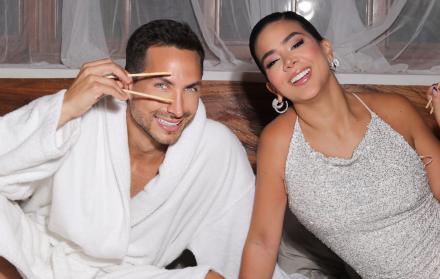 Eduardo Andrade y Michela Pincay.