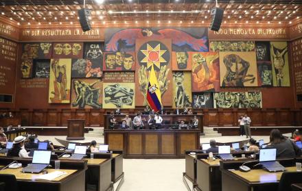El Pleno de la Asamblea se reunió para debatir el primer informe de la Ley de los GAD.
