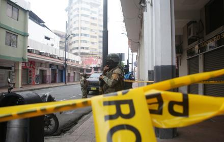 Incendio en el edificio Multicomercio