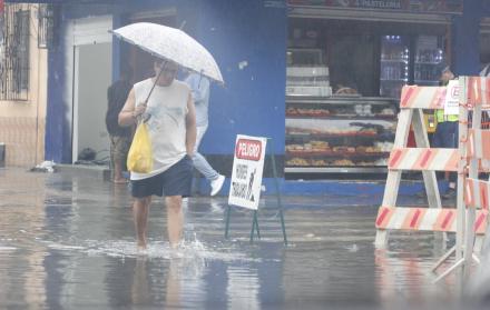 calles inundadas en Sauces