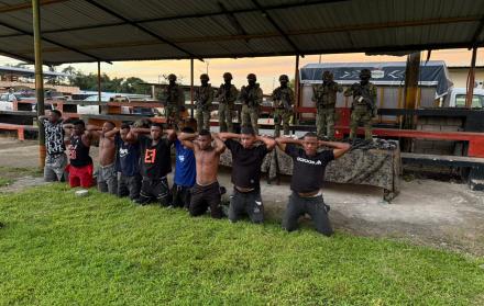 El Ejército ecuatoriano informó sobre la captura de alias Camilo, presunto cabecilla del Frente Oliver Sinisterra (FOS)