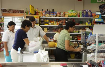Compras en un supermercado