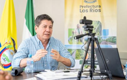 Prefecto de Los Ríos, Johnny Terán.