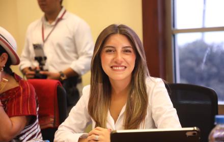 Jahiren Noriega, asambleísta de la Revolución Ciudadana.