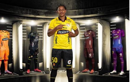 Johan García uno de los jovenes de Barcelona SC 2026.