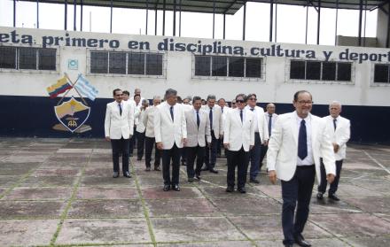 exalumnos del colegio Aguirre Abad