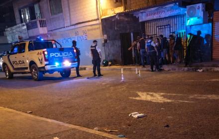 sicariato de guardia en bar de La Libertad