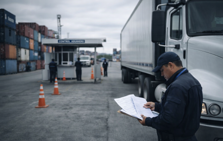 Imagen referencial, sobre el control aduanero.