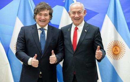 Milei y Netanyahu