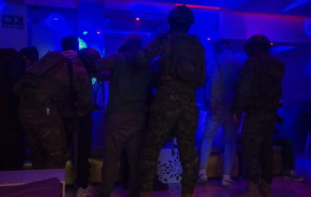 Operativo policial en Quito