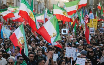 Iraníes exiliados en Alemania