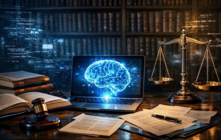Imagen referencial sobre abogados que usan Inteligencia Artificial.