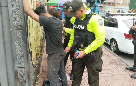 OPERATIVOS DE LA POLICIA EN QUITO