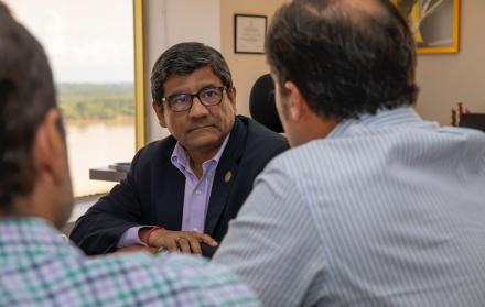 El ministro de Producción Luis Jaramillo se pronunció sobre la tasa de seguridad este 2 de marzo de 2026.