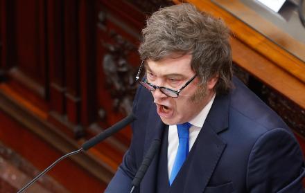 El presidente de Argentina, Javier Milei