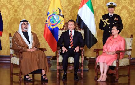 Ecuador y Emiratos Árabes Unidos (EAU) cerraron este 1 y 2 de marzo una serie de acuerdos en materia de inversión, comercio, seguridad y transparencia.