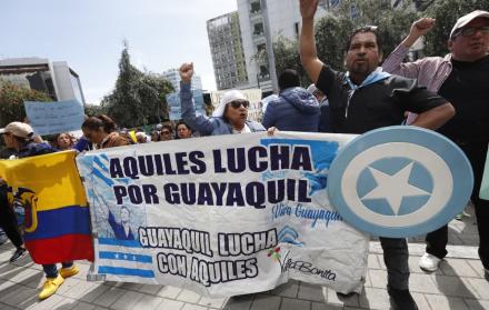 MANIFESTACION AQUILES ALVAREZ AUDIENCIA PRISION PREVENTIVA