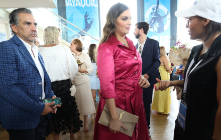 Fiorella Icaza, esposa del alcalde de Guayaquil.