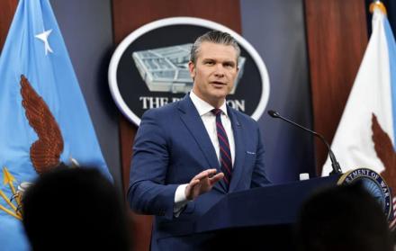 Pete Hegseth, secretario de Defensa de los EE.UU.