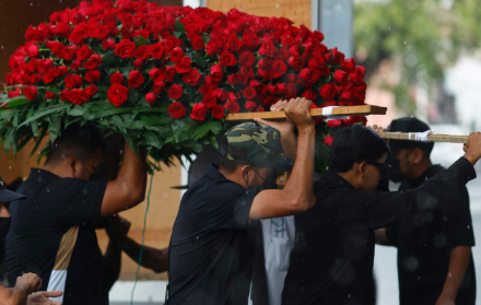 Funeral de Alias Mencho