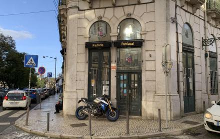 panadería  en Lisboa.